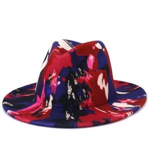 Multicolor Abstract Women's Hat